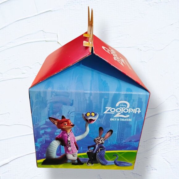 2025 Zootopia 2 McDonalds Happy Meal Box EMPTY BOX ONLY - Picture 4 of 7